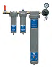 三级空气干燥过滤系统